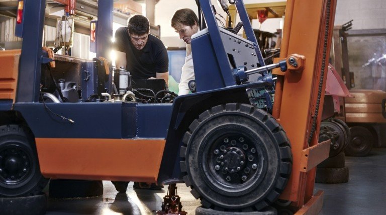 Serwis wózki widłowe